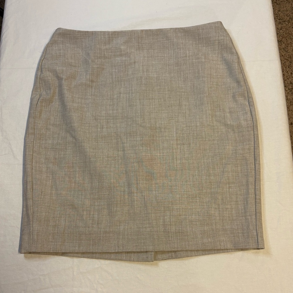 Banana Republic Light Beige Classic Pencil Skirt